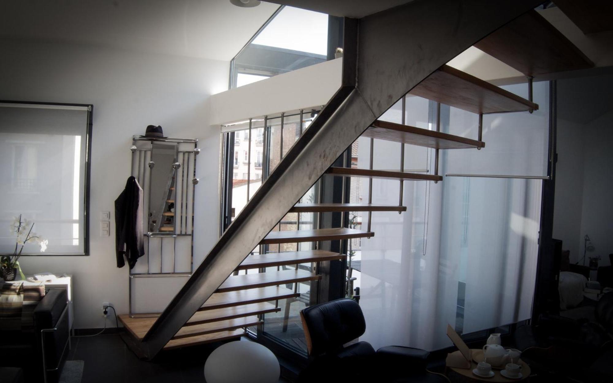 Beautiful Loft 130M2 Sun And Free Parking Ok 1M95 Apartman La Garenne-Colombes Kültér fotó